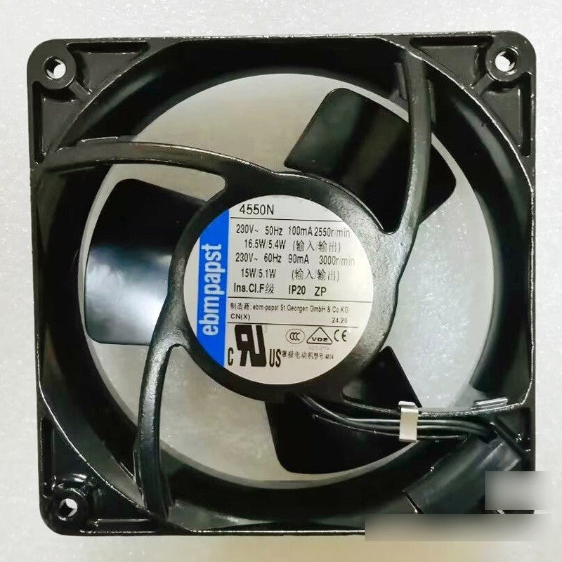 Ebmpapst 4550N 230V 16.5/15W Cooling Fan - New Ebmpapst 4550N 230V 16.5/15W Cooling Fan - New